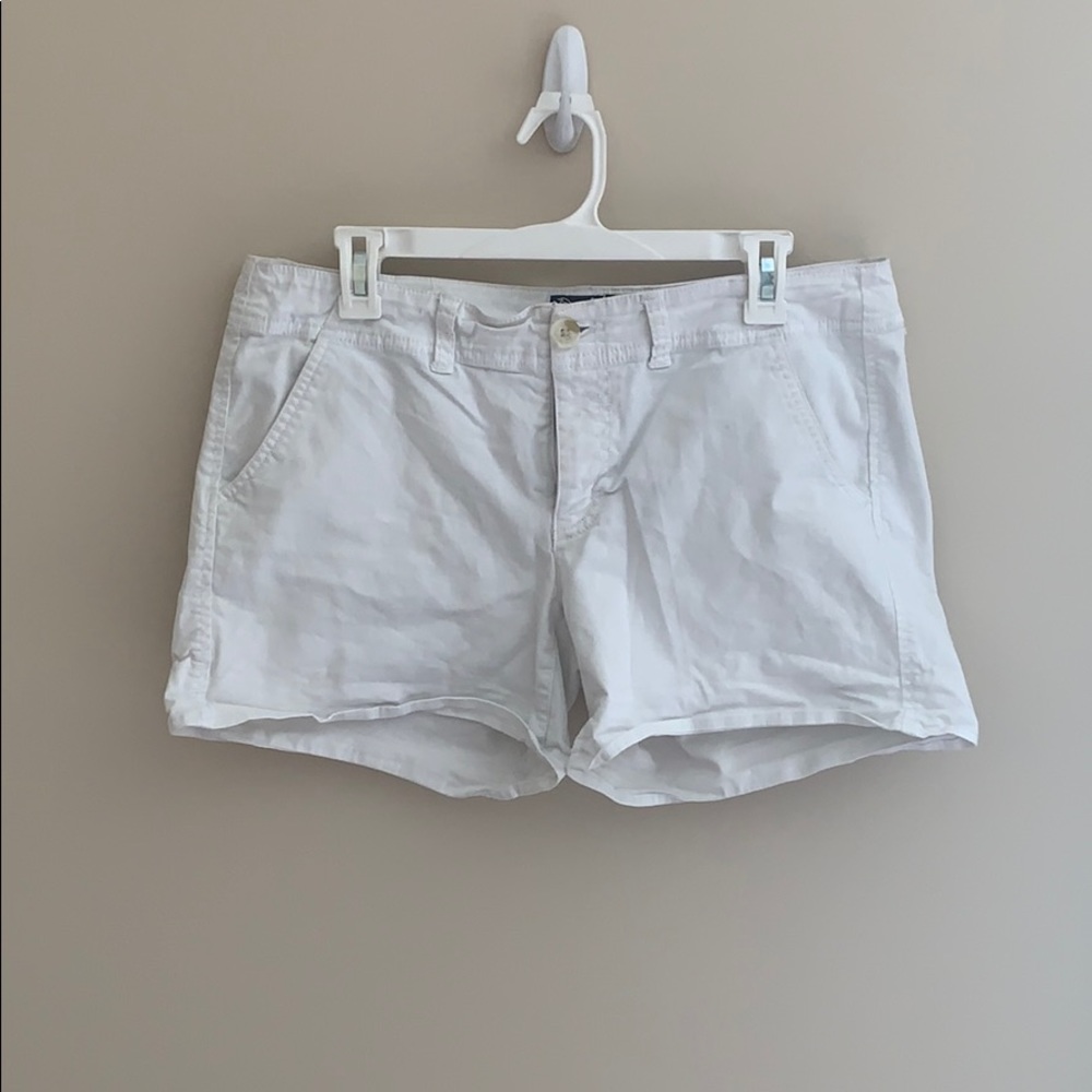 American Eagle White Bermuda Shorts Size 12